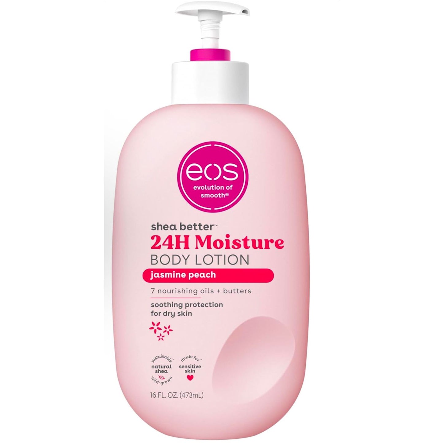 eos Shea Better Body Lotion- Jasmine Peach