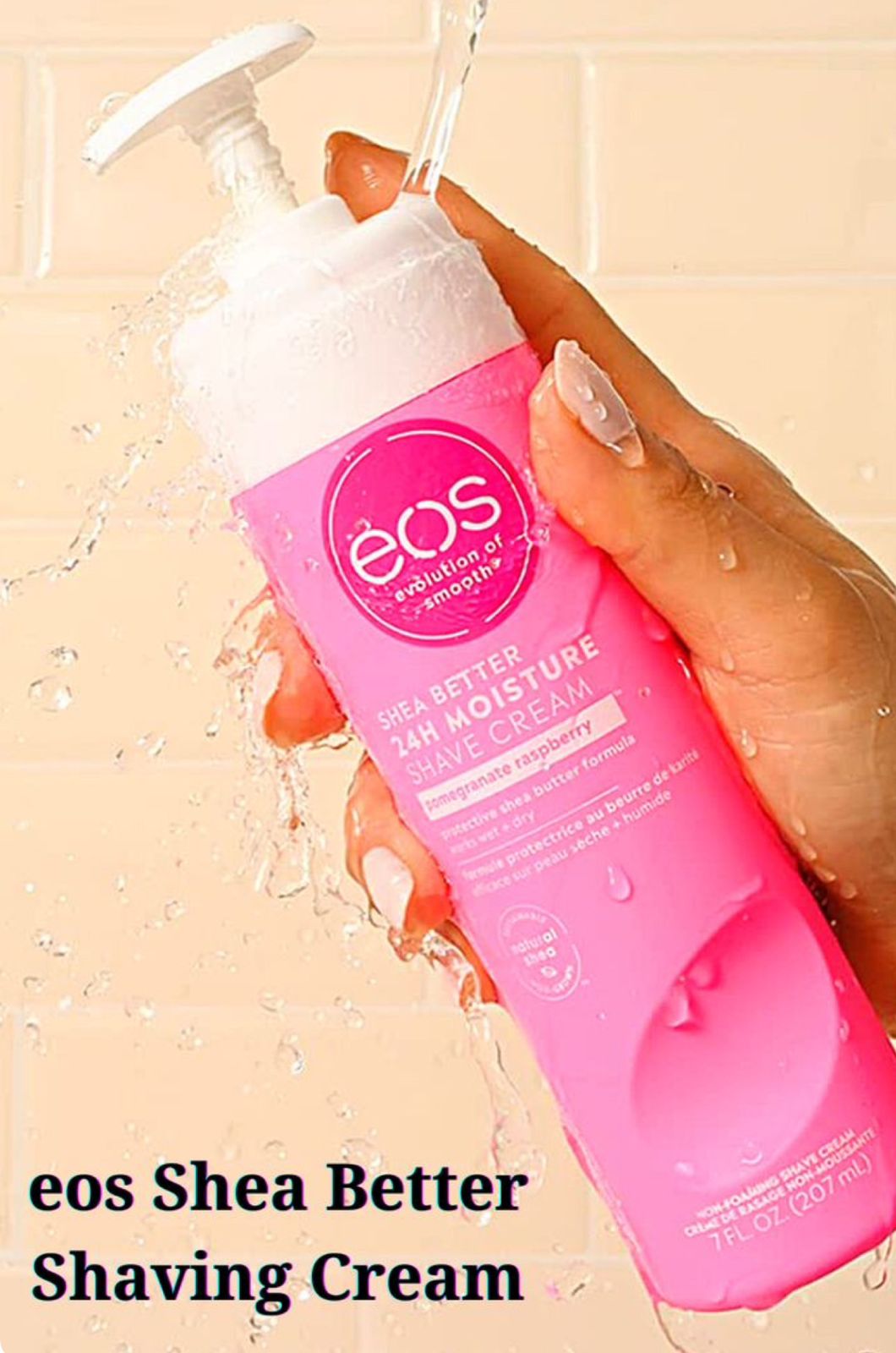 eos Shea Better Women's Shave Cream- Pomegranate Raspberry