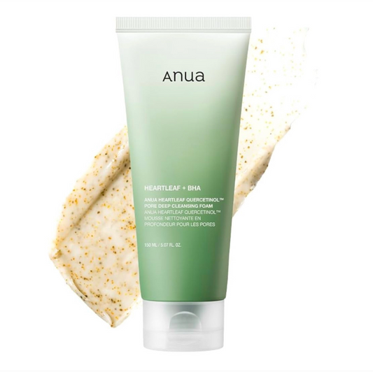 ANUA Heartleaf Quercetinol Pore Deep Cleansing Foam, Facial Cleanser