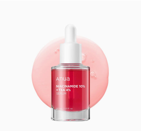 Anua 10% Niacinamide+ 4% Tranexamic Acid Serum, Ceramide, Hyaluronic Acid, Vitamin B12 natural color, for Sensitive skin, Korean Glass Skin, Fragrance-Free