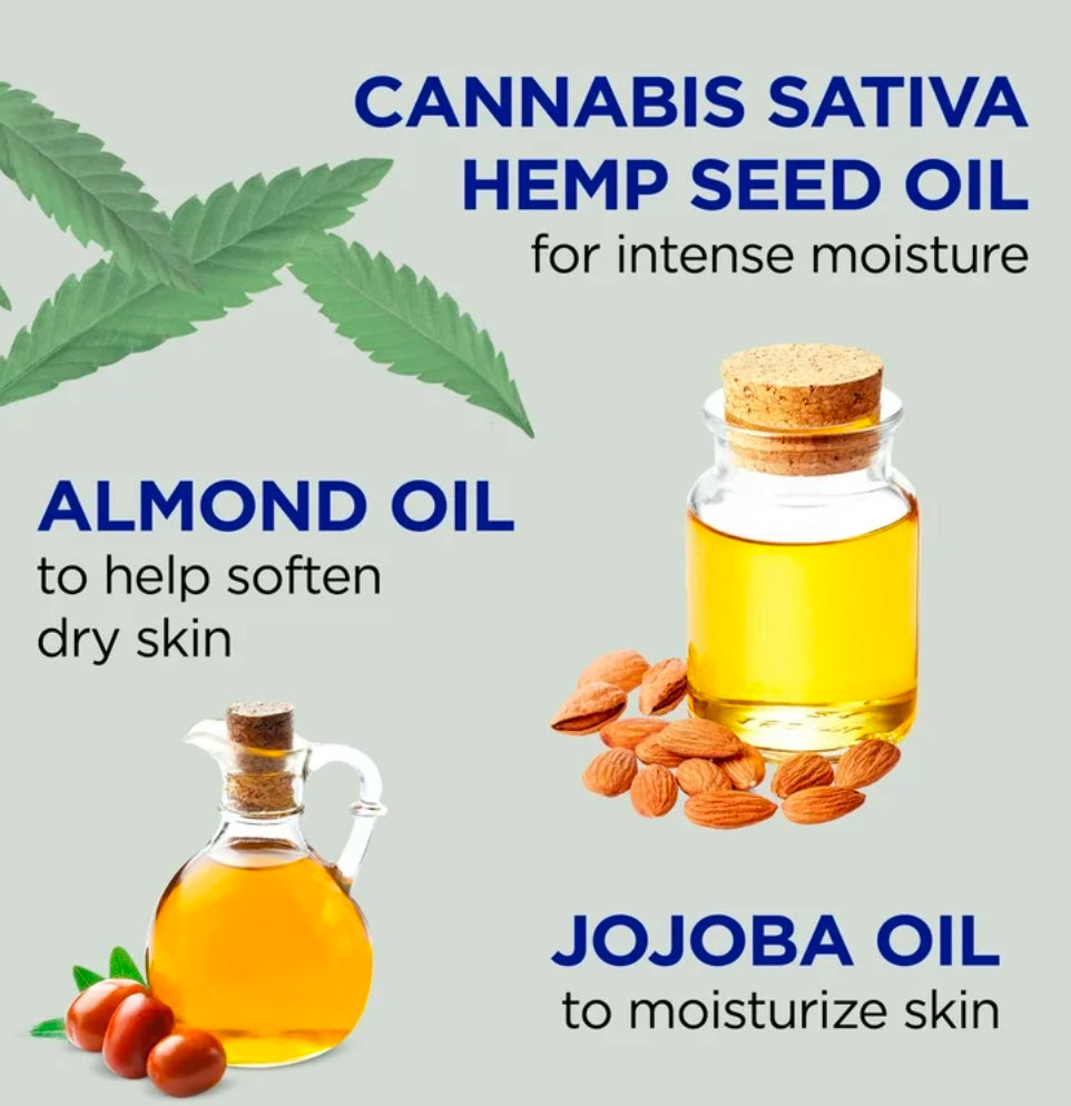 Dr Teal's Bath & Body Oil with Cannabis Sativa Hemp Seed Oi
