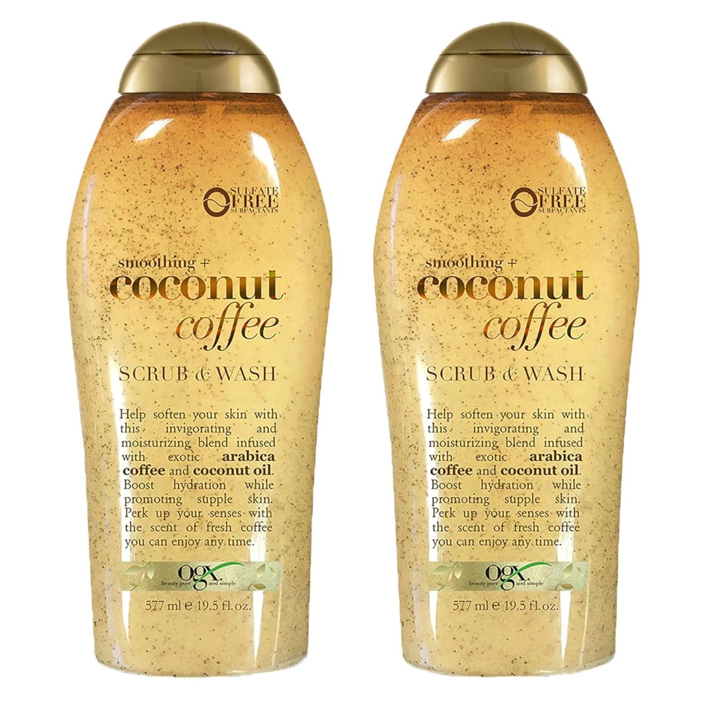 OGX Smoothing + Coconut Coffee Exfoliating Body Scrub