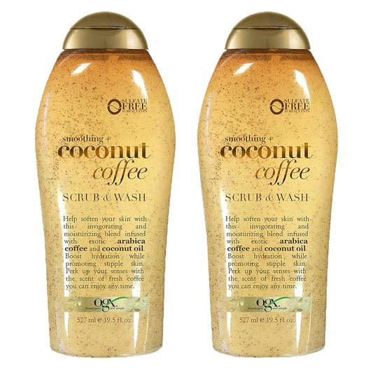 OGX Smoothing + Coconut Coffee Exfoliating Body Scrub