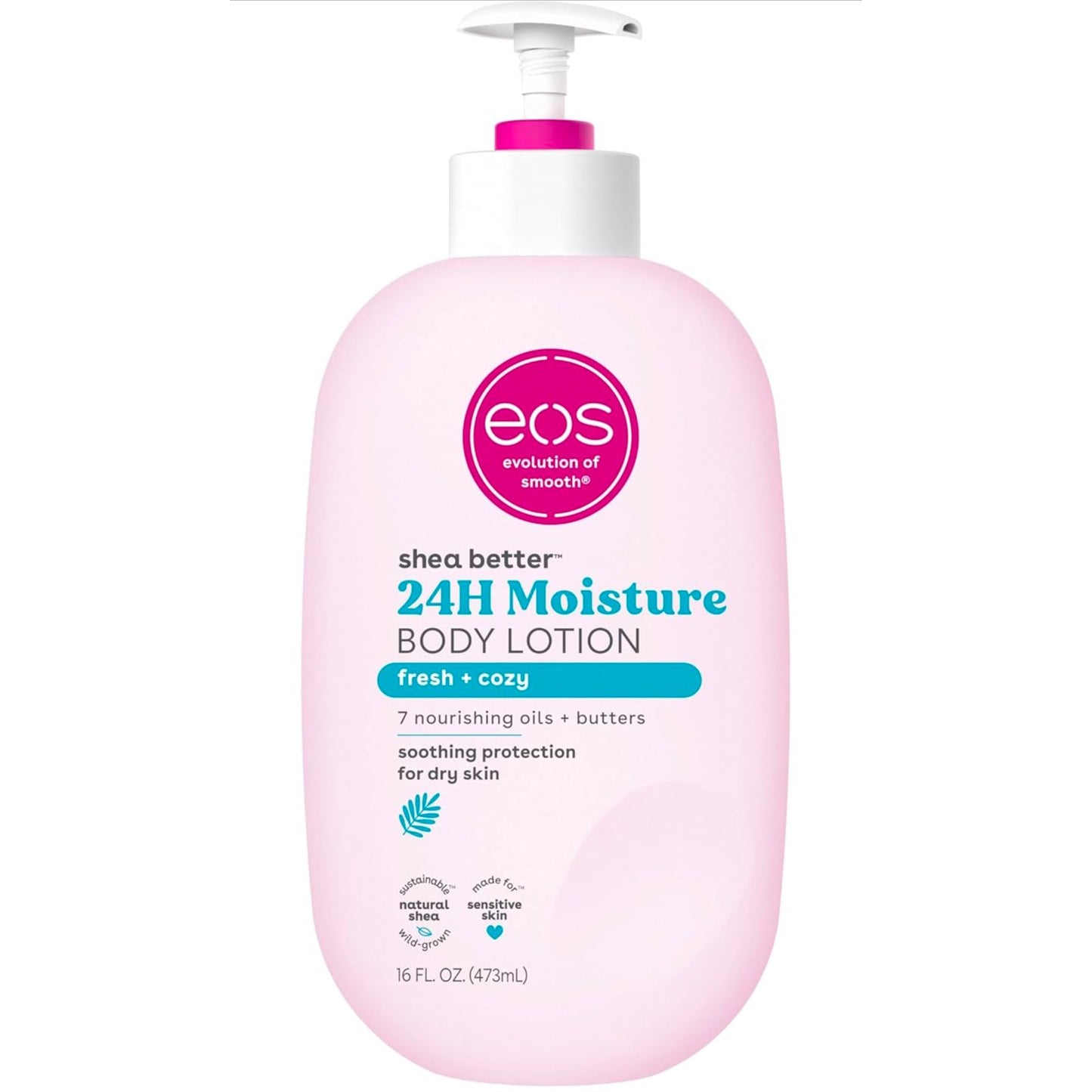 eos Shea Better Body Lotion- Fresh & Cozy