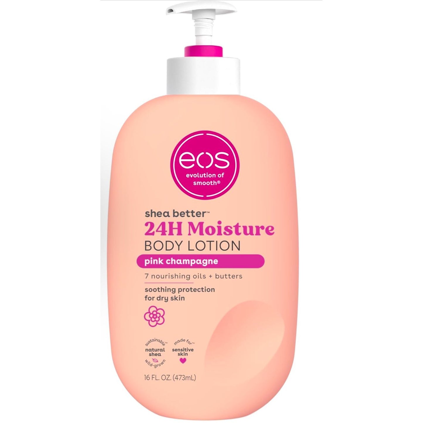 eos Shea Better Body Lotion- Pink Champange