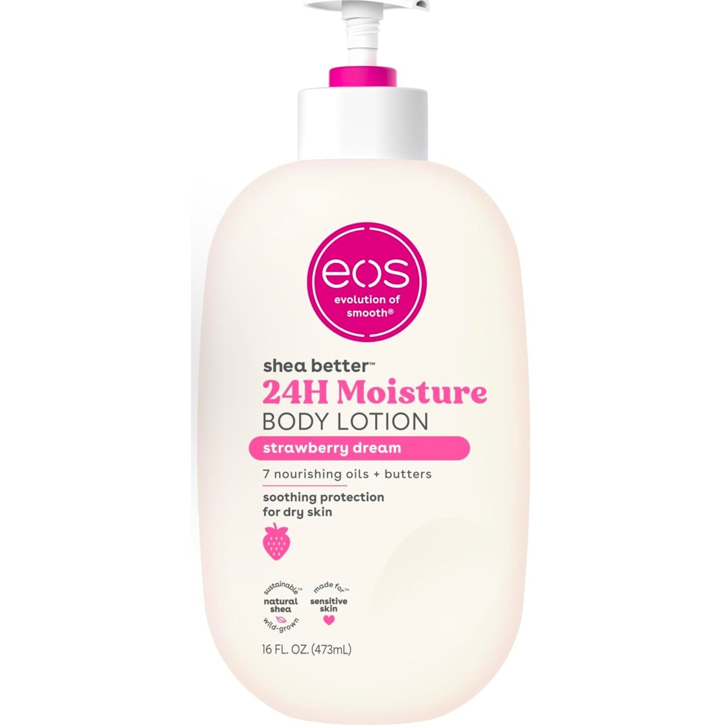 eos Shea Better Body Lotion- Strawberry Dream